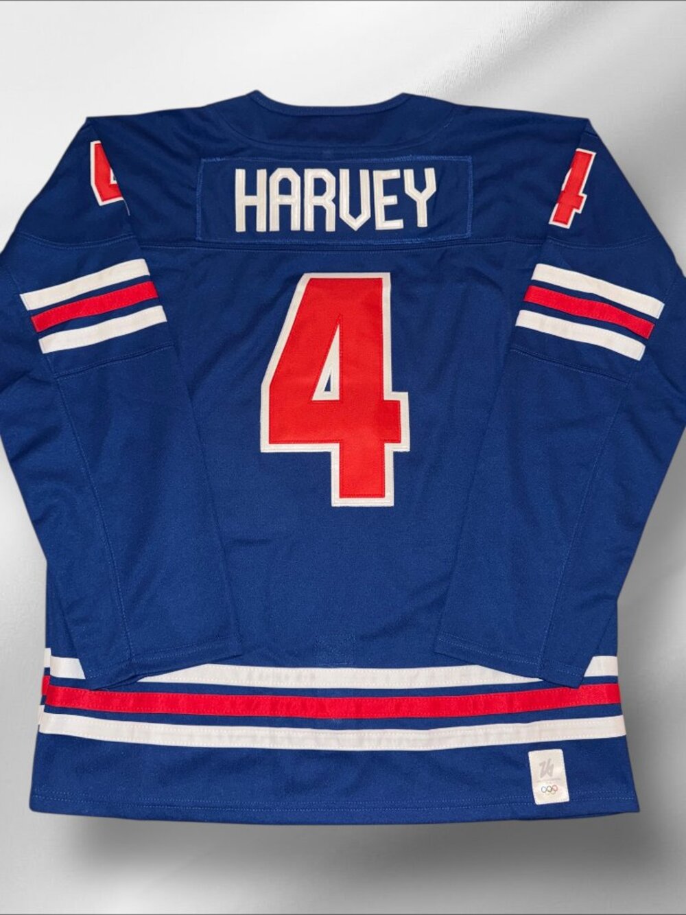 CAROLINE KK HARVEY TEAM USA OLYMPIC BLUE JERSEY BRAND NEW NICE!!